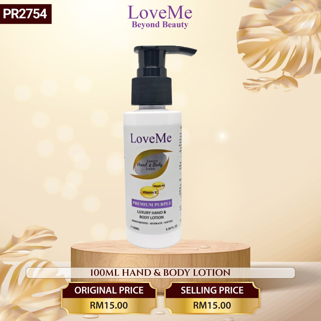 HAND & BODY LOTION 100ML